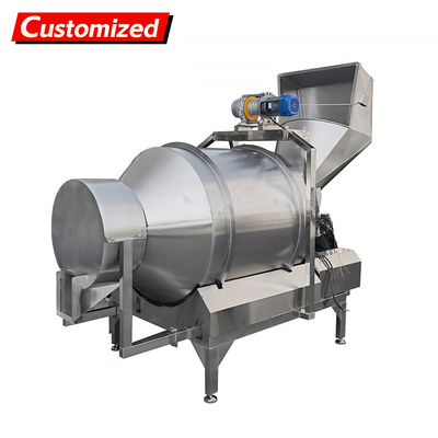 Goede prijs. Automatische mengmachine voor thee en poeder. Industriële trommelmixer voor aroma's en bladeren. online