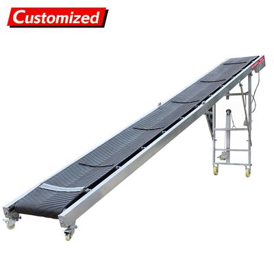 Goede prijs. High Quality Folding Industrial Inclined Belt Conveyor Mobile conveyor belts are used in industrial production  Loading & Unloading for efficient, adjustable-speed material transfer online