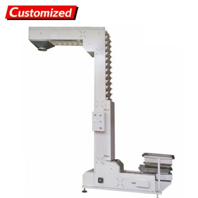 Goede prijs. Fabriek op maat SUS304 Roestvrij staal Verticaal Z-type Bucket Lift Lifting Hoisting Conveyor Vervaardiger voor bouwmaterialen Winkels, machines reparatie winkels, productie-installatie online