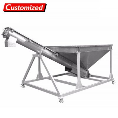Goede prijs. Op maat gemaakt schroefvijzelvoeder met variabele frequentie-aandrijving en diepe schroefstructuur voor bulkgoedverwerking online