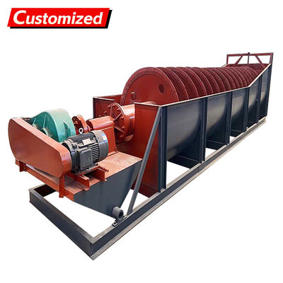Goede prijs. oem Screw Sand Washing Machine 175 T/h Spiral Sand Washer Sand Washing Plant Manufacture Spiral Sand Washer to motorway,hydropower, building wash, classify, eliminatecontaminants. online