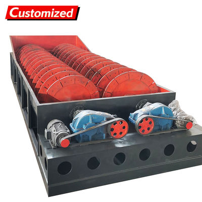 Goede prijs. Industrial Double-Spiral Screw Classifier Sand Washing Machine for Fine Sand Gravel Grit Silica Washing online