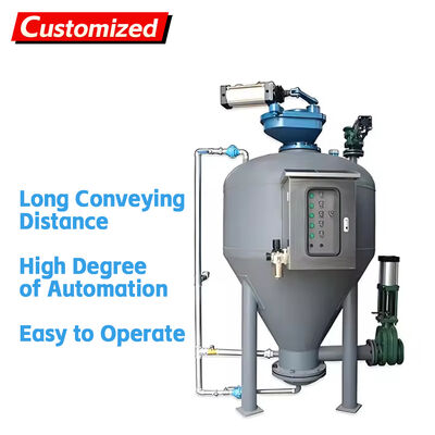 Goede prijs. custom Industrial Powder Granule Storage Tank Pump Continuous Lifting Vacuum Pumping Pneumatic Feeder Conveyors Control System online