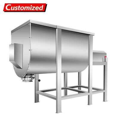 Goede prijs. Custom U-type mixer (Horizontale Twin-Screw Mixer) Hoog efficiënte, multifunctionele poedermengapparatuur voor het mengen van poedermaterialen, geschikt voor de voedings-, chemische en keramische industrie. online