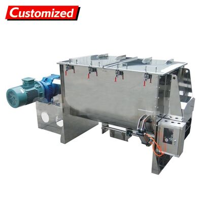 Goede prijs. Op maat gemaakte roestvrijstalen lintmenger spiraalmenger blender Hoge meng efficiëntie voor poeders, korrels, viskeuze materialen, pasta's Geschikt voor chemische, farmaceutische, voedings-, diervoeder- en kunststofindustrieën online