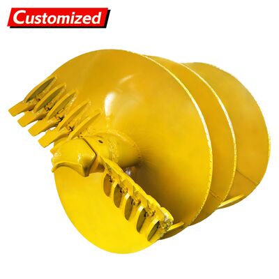 Goede prijs. Op maat gemaakte boormachine, boormachine, bodemgraafmachine, boormachine voor het opstapelen of boormachine met twee schroeven met een recht schroefontwerp voor brug- en wegbouw online