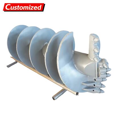 Goede prijs. Op maat gemaakte augerboormachine, augerboormachine, roterende boormachine met een enkele fluit rechtse auger (tand) voor bouw in kleilagen, hoogverweerde lagen en grindlagen online