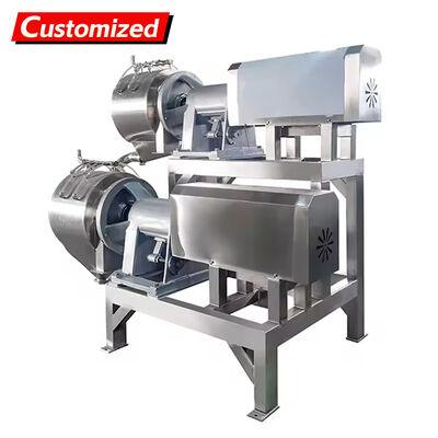 Goede prijs. Custom High speed pulping machine Automatic SUS304 Food-Grade Stainless Steel Mango Juicer Fruit Juicer Fruit Pulp Coconut Meat Machine Commercial Juicer Food Processing Equipment Machinery online