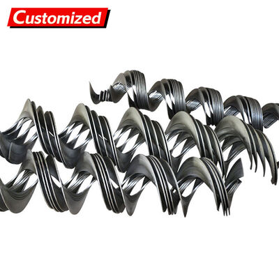 Goede prijs. Op maat gemaakte spiraalbladen van koolstofstaal/roestvrij staal Constructie slijtvast en corrosiebestendig Essentieel voor industriële transport geschikt voor voedingsmiddelen/chemische industrie efficiënt transport veilig online