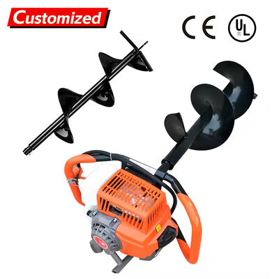 Goede prijs. Draagbare aardboormachine op benzine - Multifunctioneel boormachine voor bomenplanting en mijnbouw online