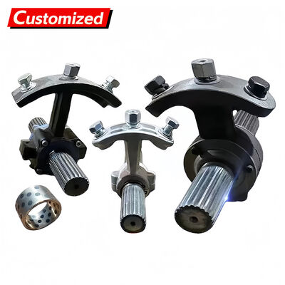 Goede prijs. Custom Black Aluminium Intermediate Bearing voor 320 mm schroefconveyoren met poedermetallurgische lagerschalen online